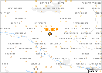 map of Neuhof