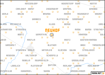 map of Neuhof