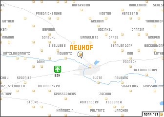 map of Neuhof