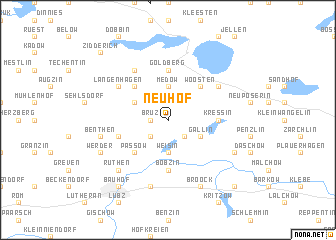 map of Neuhof