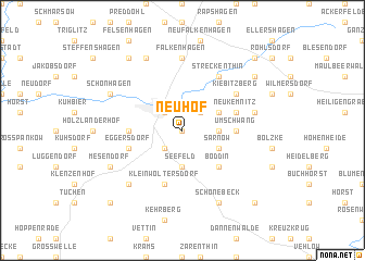 map of Neuhof