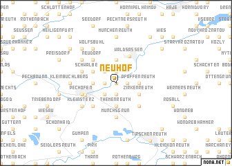 map of Neuhof