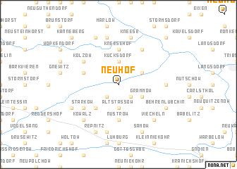 map of Neuhof