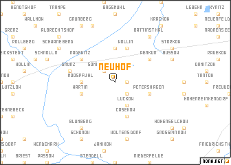 map of Neuhof