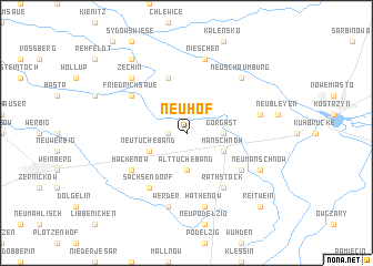 map of Neuhof