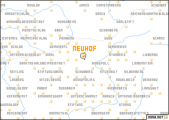 map of Neuhof