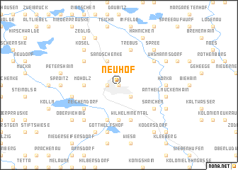 map of Neuhof