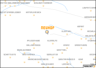 map of Neuhof