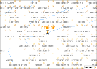 map of Neuhof