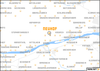 map of Neuhof