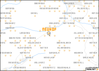 map of Neuhof