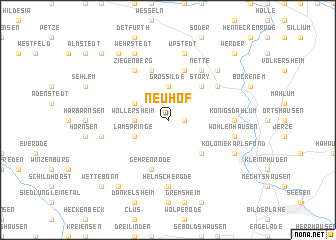 map of Neuhof