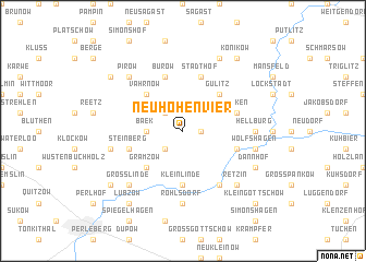 map of Neuhohenvier