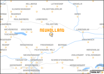 map of Neuholland