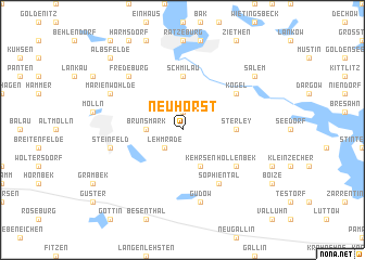 map of Neuhorst