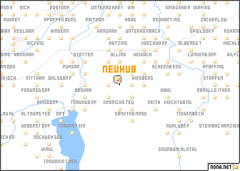 map of Neuhub