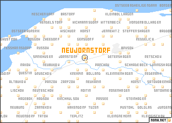 map of Neu Jörnstorf