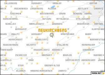 map of Neukirchberg