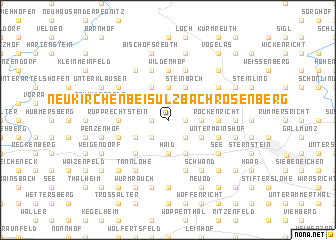 map of Neukirchen bei Sulzbach-Rosenberg