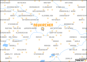 map of Neukirchen