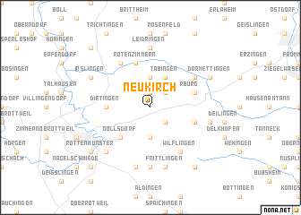 map of Neukirch