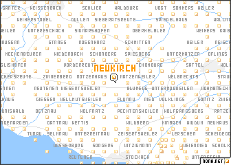 map of Neukirch