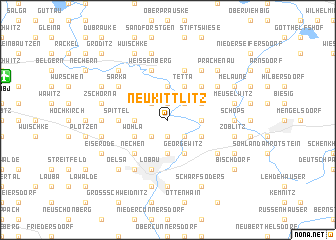 map of Neu Kittlitz