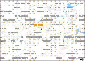 map of Neukleff