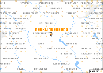 map of Neuklingenberg