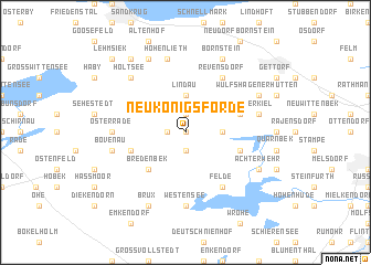 map of Neukönigsförde