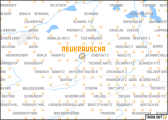 map of Neu Krauscha