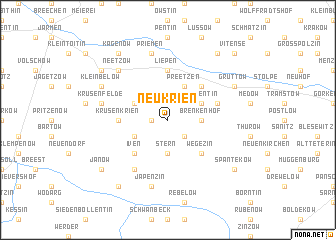 map of Neu Krien