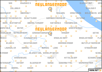 map of Neulandermoor