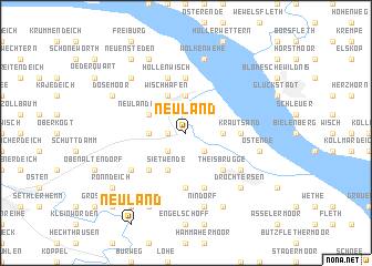 map of Neuland