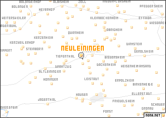 map of Neuleiningen