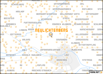 map of Neulichtenberg