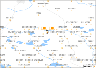 map of Neuliebel