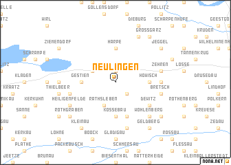 map of Neulingen