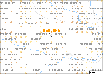 map of Neulohe