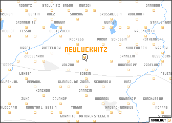 map of Neu Luckwitz