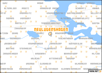 map of Neu Lüdershagen