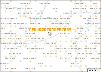 map of Neumarkt an der Ybbs