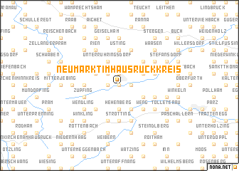 map of Neumarkt im Hausruckkreis