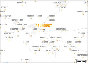 map of Neumarkt