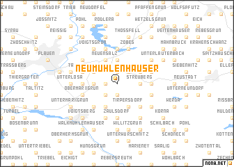 map of Neumühlenhäuser