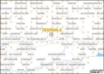 map of Neumühle