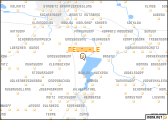 map of Neumühle