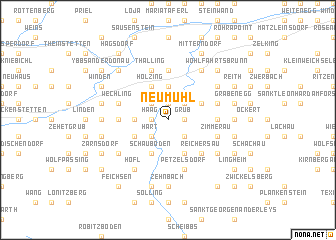 map of Neumühl