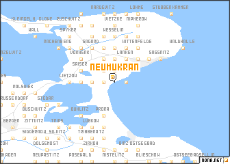 map of Neu Mukran