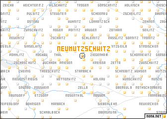 map of Neumutzschwitz